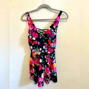 Torrid Floral Swimsuit Tankini